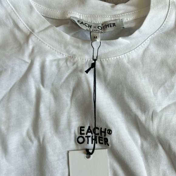 Each other white tshirt - Picture 2 of 4